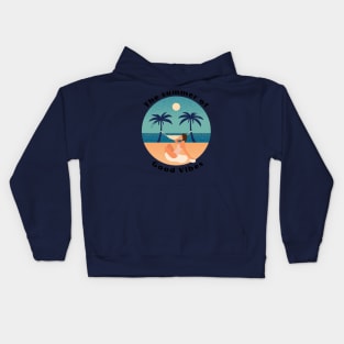 Summer of Good Vibes Kids Hoodie